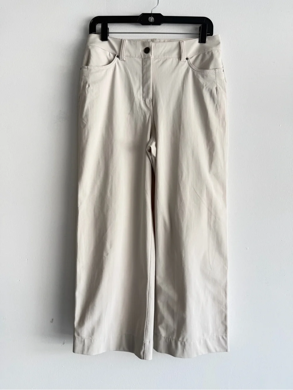 Lululemon City Sleek 5 Pocket Wide-Leg High Rise 7/8 Length Pants 28 8660